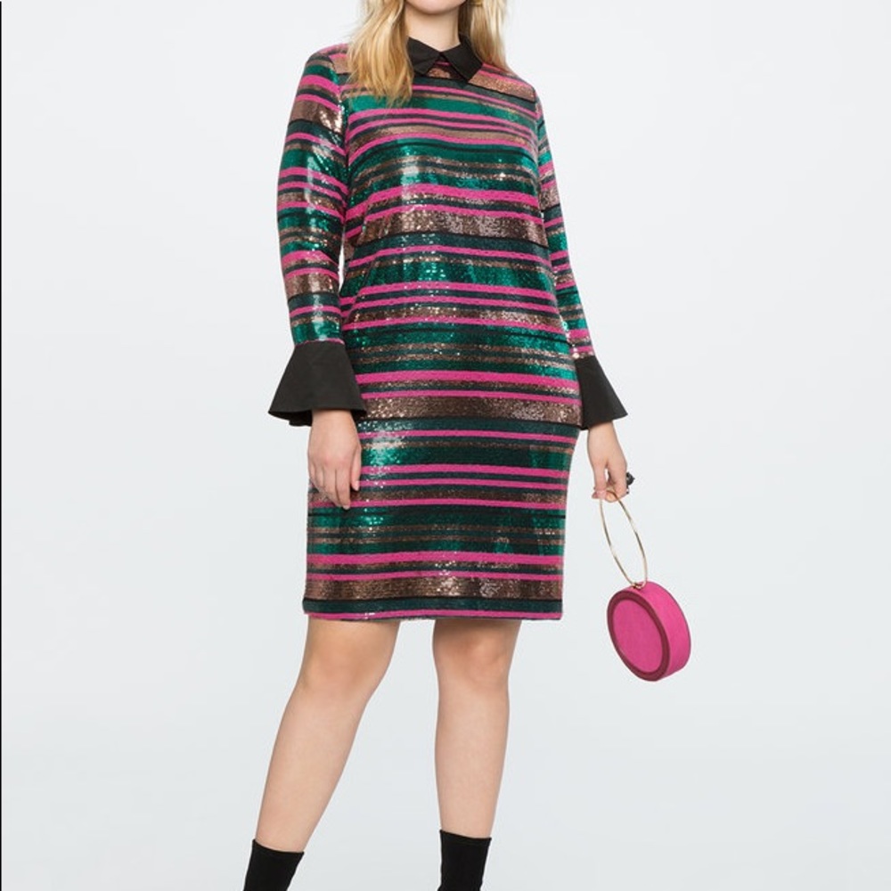 Eloquii sequin dress